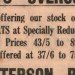 1944 advert in paper